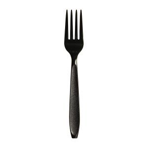 Tenedor Mediano Negro