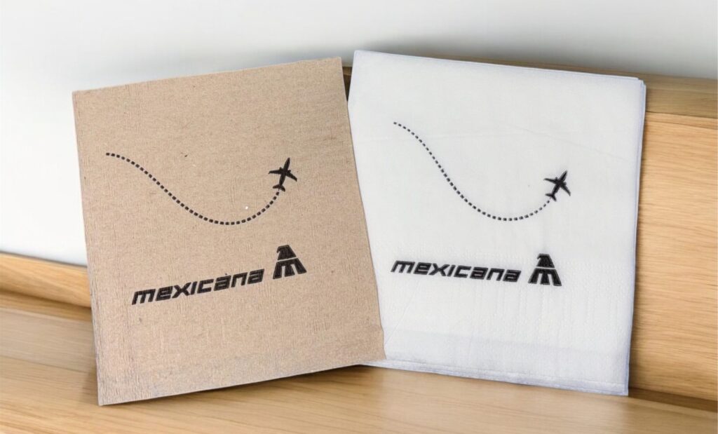 serviletas de papel impresas
